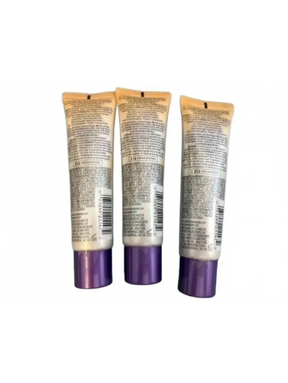 New L'Oréal Paris Magic Skin Beautifier BB Cream Medium 1.0 fl oz Lot of 3